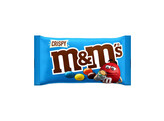 M   M   S CRISPY 36 GR ZAKJE  BLAUW 
