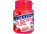 MENTOS POT 60GR PURE FRESH AARDBEI