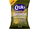 Croky Explosions Peper   Zout Chips 150GR