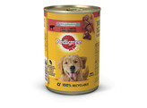 PEDIGREE TERRINE RUND WORTELEN 400 GR