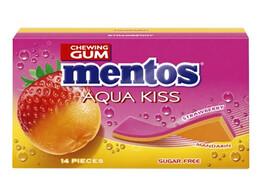 Mentos Aquakiss Strawberry Mandarijn