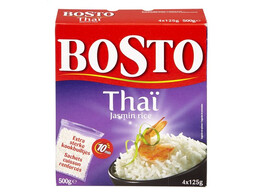 Bosto Thai rijst 4x125GR