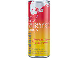 Blik Red Bull Winter Edition Fuji Appel Gember 25CL