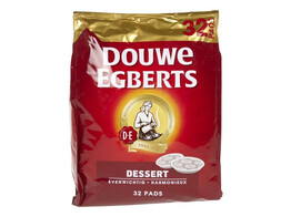 D E Koffie Dessert Pads 32ST