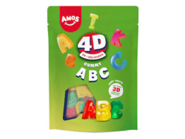 AMOS 4D ABC GUMMY 120GR