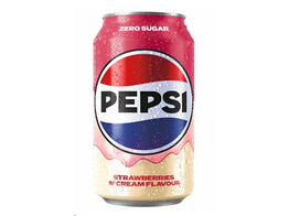 BLIK PEPSI ZERO STRAWBERRY CREAM 33CL